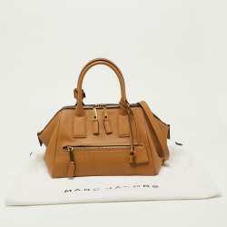 Pre Owned Marc Jacobs Brown Leather Incognito Satchel