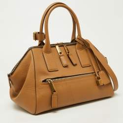 Pre Owned Marc Jacobs Brown Leather Incognito Satchel