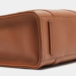 Pre Owned Marc Jacobs Brown Leather Medium The Tote Bag