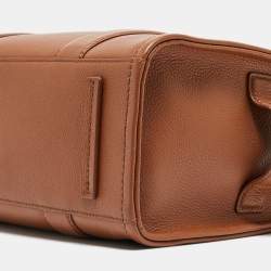 Pre Owned Marc Jacobs Brown Leather Medium The Tote Bag