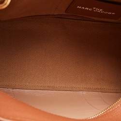 Pre Owned Marc Jacobs Brown Leather Medium The Tote Bag