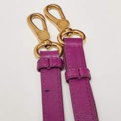 Marc by Marc Jacobs Magenta Leather Classic Q Lil Ukita Top Handle Bag