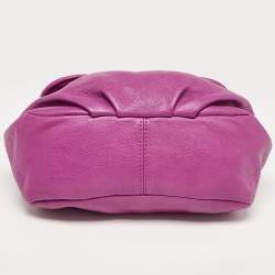 Marc by Marc Jacobs Magenta Leather Classic Q Lil Ukita Top Handle Bag