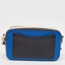 Marc Jacobs Tri Color Leather Snapshot Camera Crossbody Bag