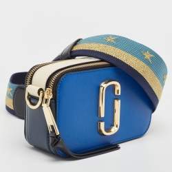 Marc Jacobs Tri Color Leather Snapshot Camera Crossbody Bag