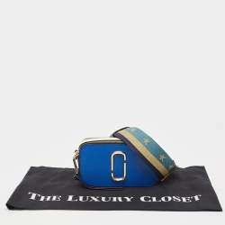 Marc Jacobs Tri Color Leather Snapshot Camera Crossbody Bag