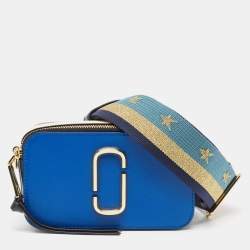 Marc Jacobs Tri Color Leather Snapshot Camera Crossbody Bag