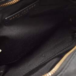 Marc Jacobs Black Leather Playback Dome Crossbody Bag