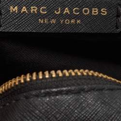 Marc Jacobs Black Leather Playback Dome Crossbody Bag