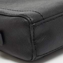 Marc Jacobs Black Leather Playback Dome Crossbody Bag