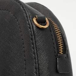 Marc Jacobs Black Leather Playback Dome Crossbody Bag