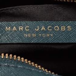 Marc Jacobs Dark Green Leather Playback Dome Crossbody Bag