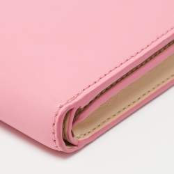 Marc Jacobs Pink/Beige Leather The Phone Wristlet Wallet