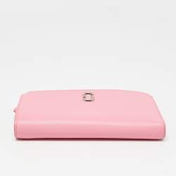 Marc Jacobs Pink/Beige Leather The Phone Wristlet Wallet