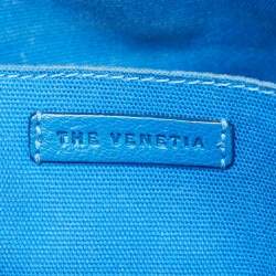 Pre Owned Marc Jacobs Blue Leather The Venetia Satchel