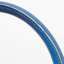 Pre Owned Marc Jacobs Blue Leather The Venetia Satchel