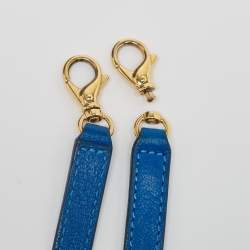 Pre Owned Marc Jacobs Blue Leather The Venetia Satchel