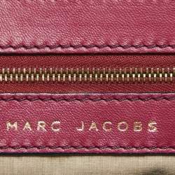 Marc Jacobs Fuchsia Quilted Leather Little Stam Shoulder Bag