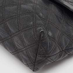 Marc Jacobs Black Quilted Leather Bow Shoulder Bag