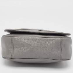 Pre Owned Marc Jacobs Grey Leather Empire City Crossbody Bag