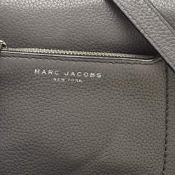 Pre Owned Marc Jacobs Grey Leather Empire City Crossbody Bag
