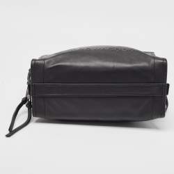 Marc Jacobs Black Leather The Box Shopper Tote