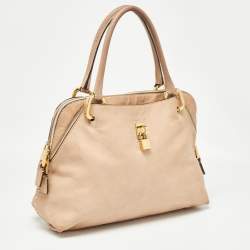 Marc Jacobs Beige Leather Paradise Rio Satchel
