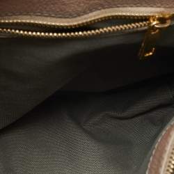 Pre Owned Marc Jacobs Pink/White Quilted Leather Bow Shoulder Bag