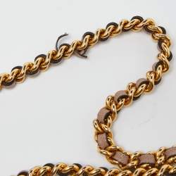 Pre Owned Marc Jacobs Pink/White Quilted Leather Bow Shoulder Bag