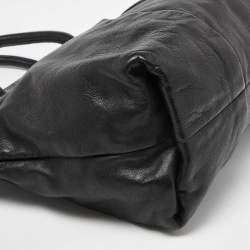 Pre Owned Marc by Marc Jacobs Black Leather Marchive Tote