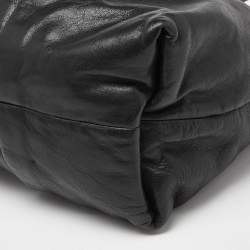 Pre Owned Marc by Marc Jacobs Black Leather Marchive Tote