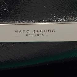 Pre Owned Marc Jacobs Green Leather Mini Grind Tote