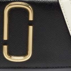 Marc Jacobs Multicolor Patent Leather Snapshot Wallet On Chain