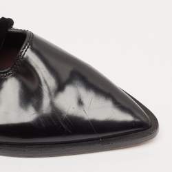 Marc Jacobs Black Patent Leather Derby Size 36.5