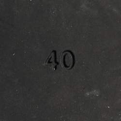 Pre Owned    Marc by Marc Jacobs Black Leather Spike Mouse Ballet Flats Size 40