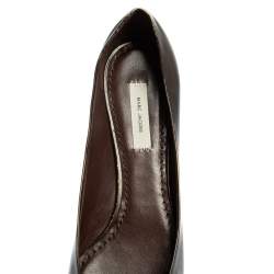 Marc Jacobs Two Tone Leather Bow Ballet Flats Size 38.5