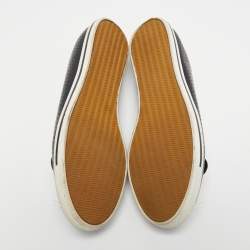 Marc Jacobs Black Perforated Leather Mouse Ballet Flats Size 37.5