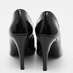 Marc By Marc Jacobs Black Patent Leather Ankle Booties Size 39.5