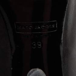 Marc Jacobs Black Leather Knee Length Boots Size 39