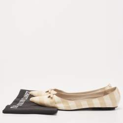 Marc Jacobs Cream Leather Ballet Flats Size 38