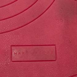 Marc Jacobs Multicolor Rubber Flat Slides Size 39 
