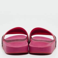 Marc Jacobs Multicolor Rubber Flat Slides Size 39 