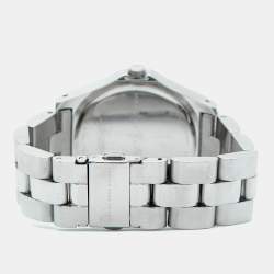 Pre Owned Marc by Marc Jacobs Blade MBM3125 Silver Dial Stainless Steel Women's Wristwatch 36 mm