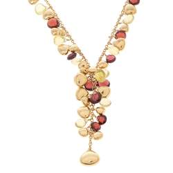 Marco Bicego Paradise Multicolored Gemstone 18K Yellow Gold Necklace