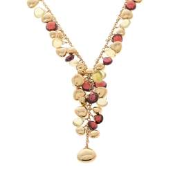 Marco Bicego Paradise Multicolored Gemstone 18K Yellow Gold Necklace