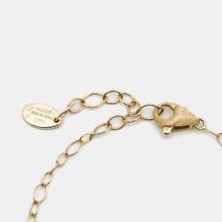 Marco Bicego Marrakech Onde Diamonds 18k Two Tone Gold Link Bracelet