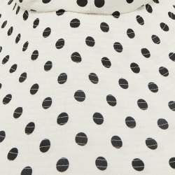 Marianna Senchina White Polka Dots Floppy Hat M