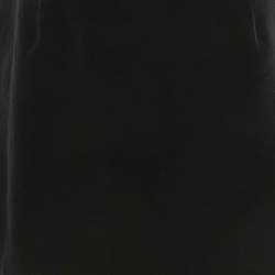 Marianna Senchina Black Velvet Heart Studded Strapless Mini Dress M