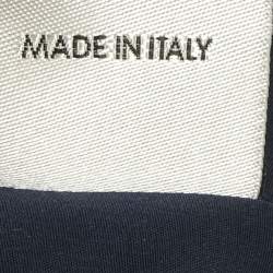 Pre Owned Marina Qureshi Blue Jacquard Tweed Top and Skirt Set S