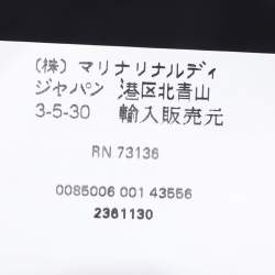 مملوكة مسبقًا Marina Rinaldi Navy Blue Silk Knit Full Sleeve Sweater L